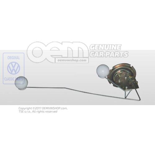 Snímač pre ukazovateľ zásoby paliva