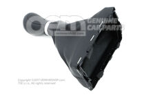 Hlavica radiacej páky (koža) s lemom radiacej páky (koža) soul (čierna) (1)