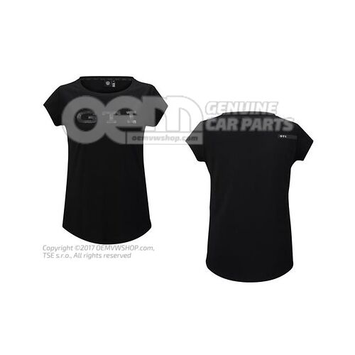 5HV084210  041 T-shirt, XS, ladies’, Black, GTI Collection