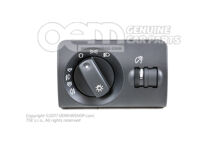 Viacnásobný spínač pre bočné svetlá, svetlomety, predné a zadné hmlové svetlá soul (čierny)