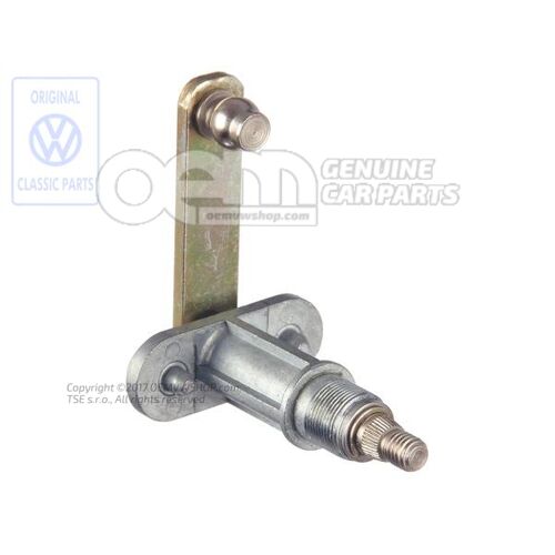 Hriadeľ stierača s ložiskom