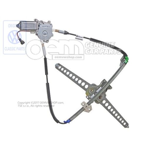 Otvárač okna s motorom