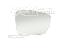 Sklo zrkadla (konvexné) s nosnou doskou