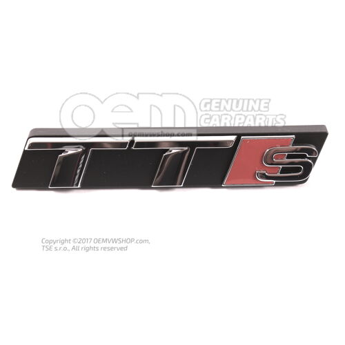 Chrómový nápis Audi TT / TTS Coupe / Roadster 8S