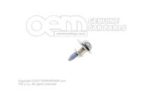 Dištančné puzdro so skrutkou s valcov. hlavou s nákružkom (1)