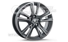 Hliníkový ráfik Antracitová metalíza (sivá) Jemne sústružený hliník 6VA071496B HA7