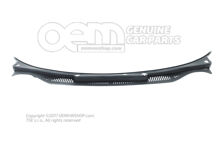 Deflektor vody saténový čierny