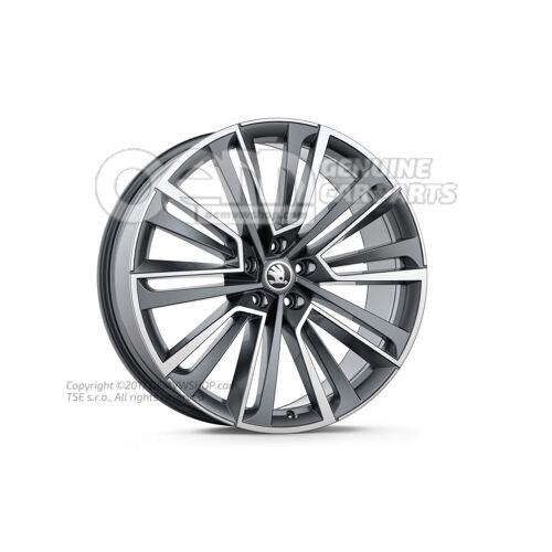 Hliníkový ráfik Antracitová metalíza (sivá) 5LG071491E HA7