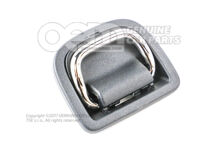 Upevňovacie oko chróm. lesklá/titánová čierna 8V0863503CUAZ