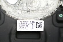 Multifunkčný volant (kožený) volant čierny / galenit (strieborný) (2)