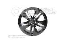 Hliníkový ráfik Čierna metalíza 5LG071499C FL8
