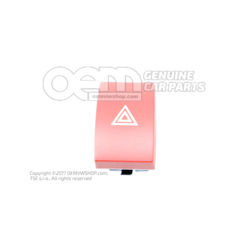 Núdzový spínač svetiel červená