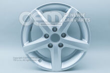 Hliníkový ráfik diamantové striebro