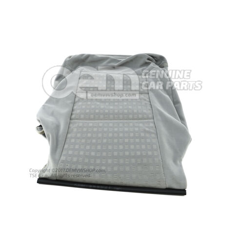 Poťah oper. (látka) s vyhriev. prvkom a vreckom na operadle poťah operadla (látka) flanelovo sivá