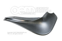 Bahenná klapka saténová čierna