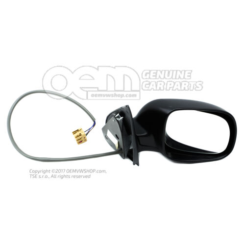 Vonkajšie zrkadlo (konvexné) (elektricky nastaviteľné a vyhrievané) vonkajšie zrkadlo (konvexné) (nastaviteľné zvnútra) saténovo čierna