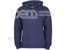 330084140B 530 Hooded sweatshirt, M, ladies', Dark Blue, Volkswagen Collection