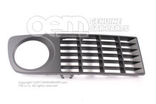 Mriežka na vedenie vzduchu čierna