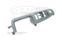 Škrupina rukoväte, horná časť duše (čierna) (1)