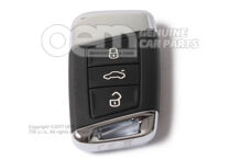 Vysielacia jednotka saténová čierna/chróm. lesklá 3G0959752BCDTB (2)