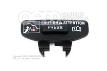 Tlačidlová duša (čierna)