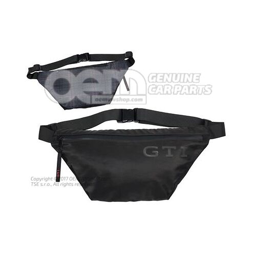 3A5087314 Hip pocket, Black, GTI Collection