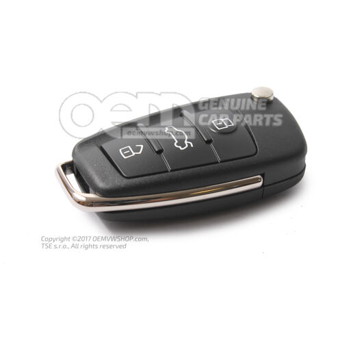 Hlavná časť vnútornej koľajnice kľúča