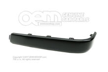 Ozdobná lišta nárazníka čierna