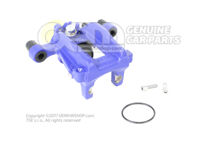 Volkswagen Golf 8R modrý strmeň pre brzdy rozmer 310x22mm zadný ľavý
