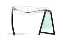 Sklo dverí pevné s tesnením a vedením okna (2)