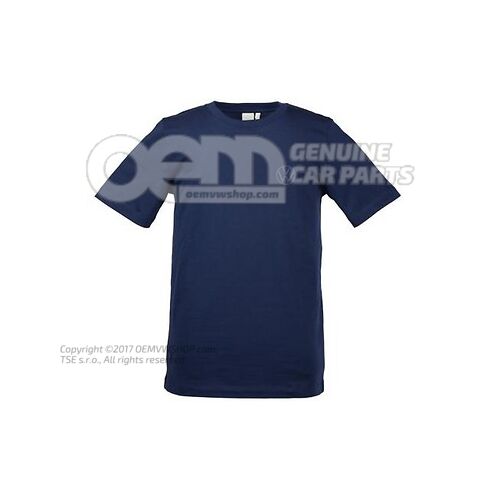 330084200B 287 T-shirt, M, men's, Dark Blue, Volkswagen Collection