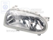 Halogénový svetlomet dvojitý halogénový svetlomet