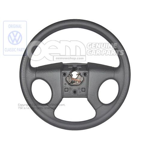 Športový volant volant saténovo čierna