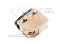 Bezpečnostný spínač centrálneho zamykania saténovo čierny (3)