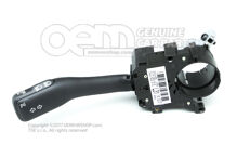 Spínač smerových svetiel, diaľkových a stretávacích svetiel, blikačov svetlometov a obrysového svetla saténovo čiernej farby