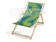 7T0069635 Deck chair, Petrol/Turquoise, Universum California Collection