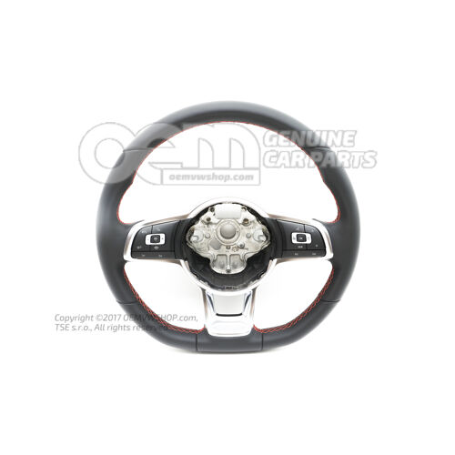 Multifunkčný volant (koža) čierna/červená 2GA419091FGRW
