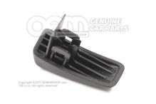 Rukoväť na uvoľnenie operadla saténová čierna (1)