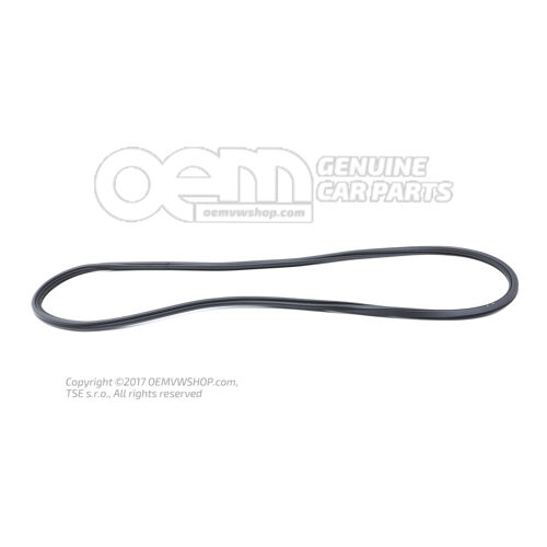 Tesnenie dverí Saténovo čierne 5FA867365A 9B9