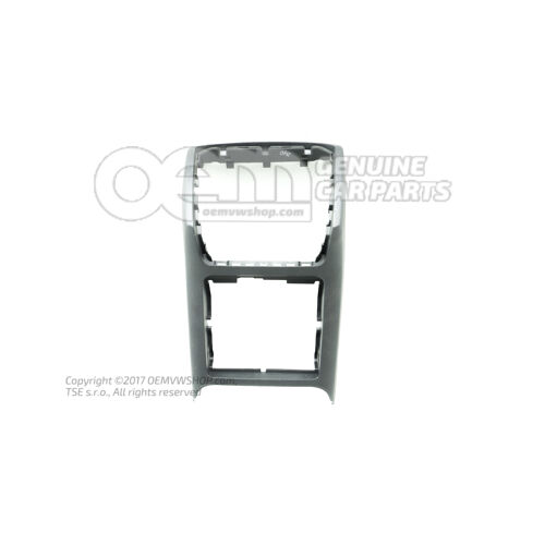 Zadný nosič saténový čierny Škoda Superb 3V