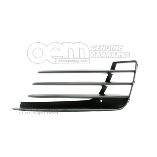 Mriežka odvetrávania saténová čierna