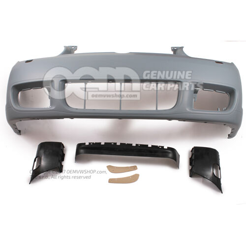 Originálny kryt predného nárazníka Volkswagen Golf MK4 R32 EURO 1J0807217H GRU