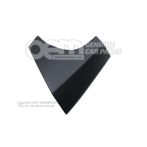 Lišta pre spínač saténová čierna Škoda Fabia 3V