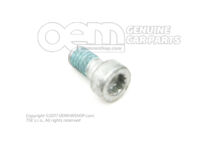 Skrutka s vnútornou šesťhrannou hlavou s vnútorným šesťhranom M6X6X12