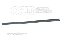 Ochranná lišta na dvere saténová čierna (3)