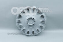 Ozdobné kryty kolies čierna / lesklý chróm Škoda Superb 3U (2)