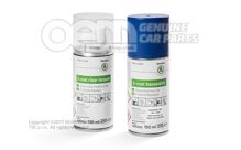 Aerosólový sprej v krištáľovo modrej metalíze