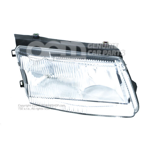 Dvojitý halogénový svetlomet