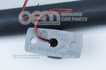 Držiak slnečnej clony platinový (2)