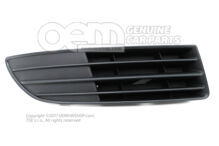 Vodiaca mriežka vzduchu saténová čierna